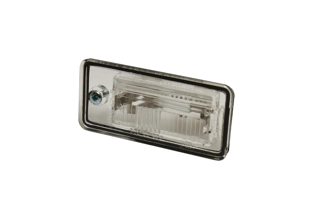 Luz de matrícula Luz de matrícula