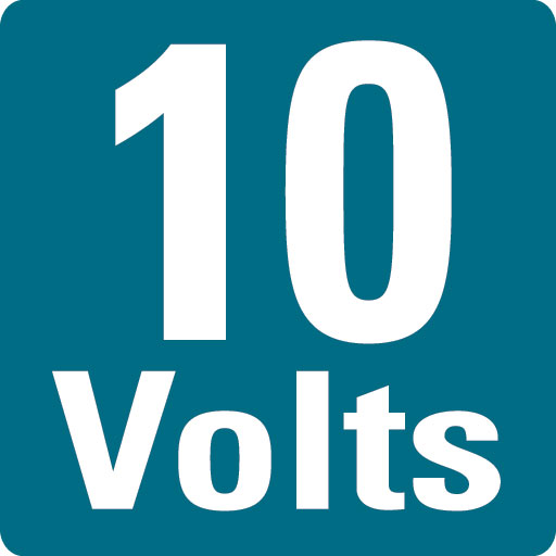 10V