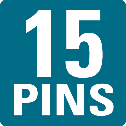 15 PINS