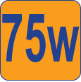 75W